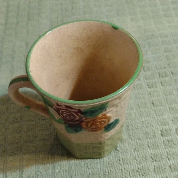 2 For 8 Sale, Vintage Japan cup with rose design. - Picture 4 of 6